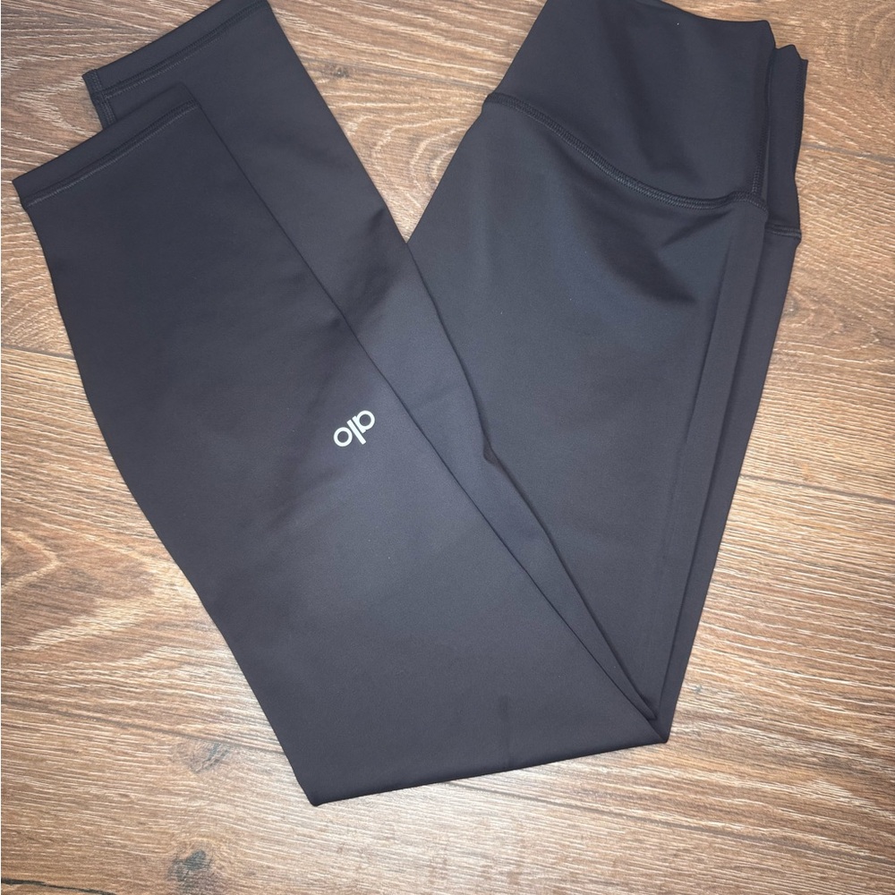 Alo Black High-Waisted Airbrush Leggings